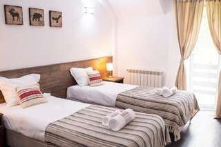 Отель Hotel Floare de Colt Мэнэстиря-Гуморулуй Двухместный номер с 2 отдельными кроватями и дополнительной кроватью-1